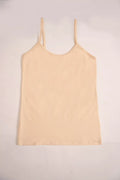 BEIGE BASIC COTTON CAMISOLE