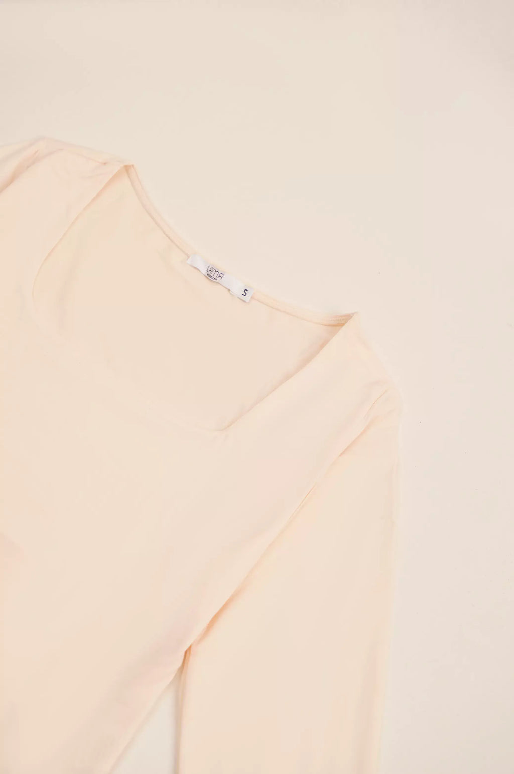 CREAM SQUARE NECK BODYSUIT