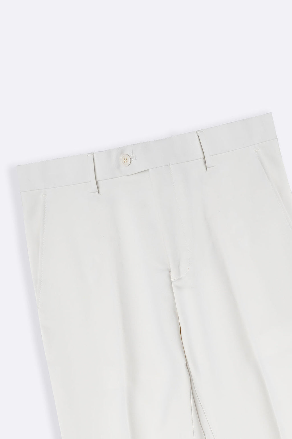 CREAM CLASSIC SUIT TROUSERS