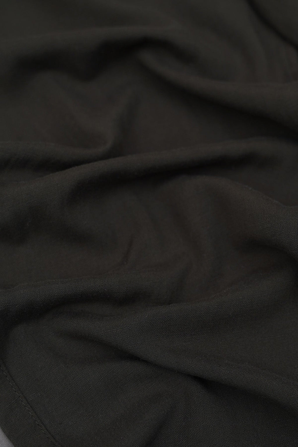 OLIVE TURN-UP PANTS