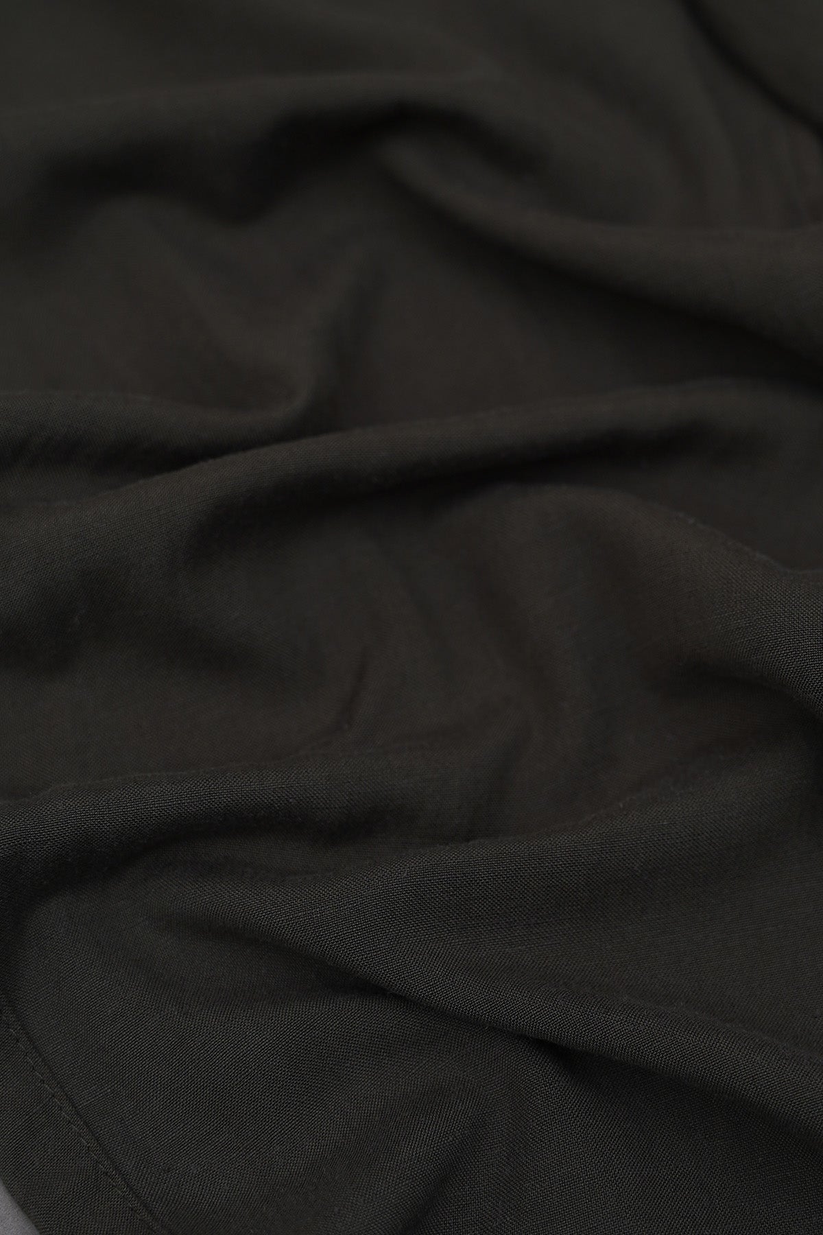 OLIVE TURN-UP PANTS