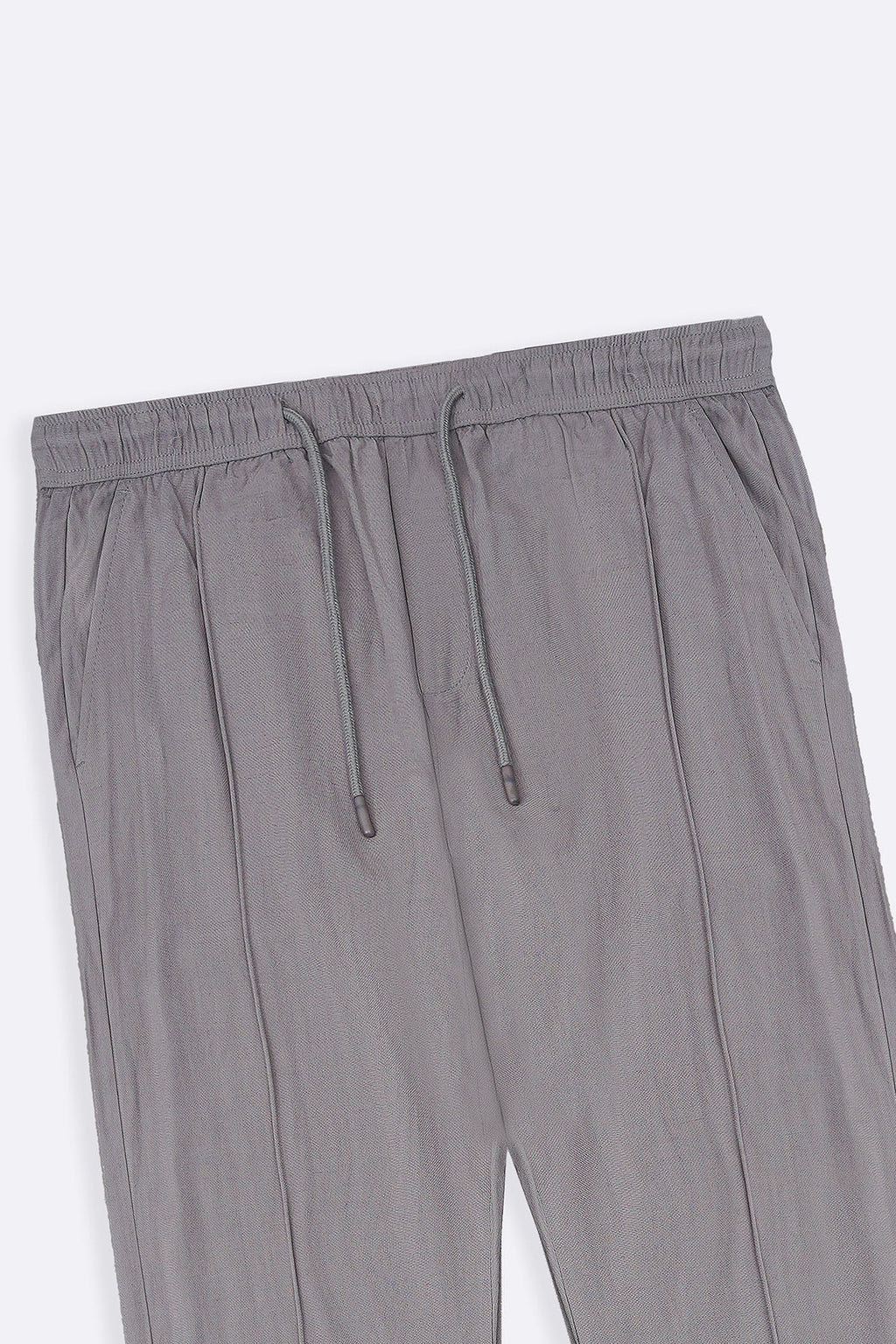 LIGHT GREY TAPERED PANTS