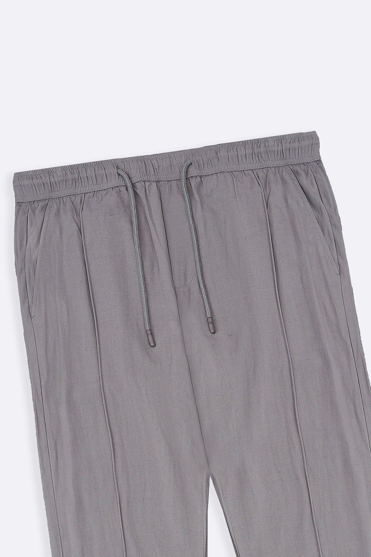 LIGHT GREY TAPERED PANTS