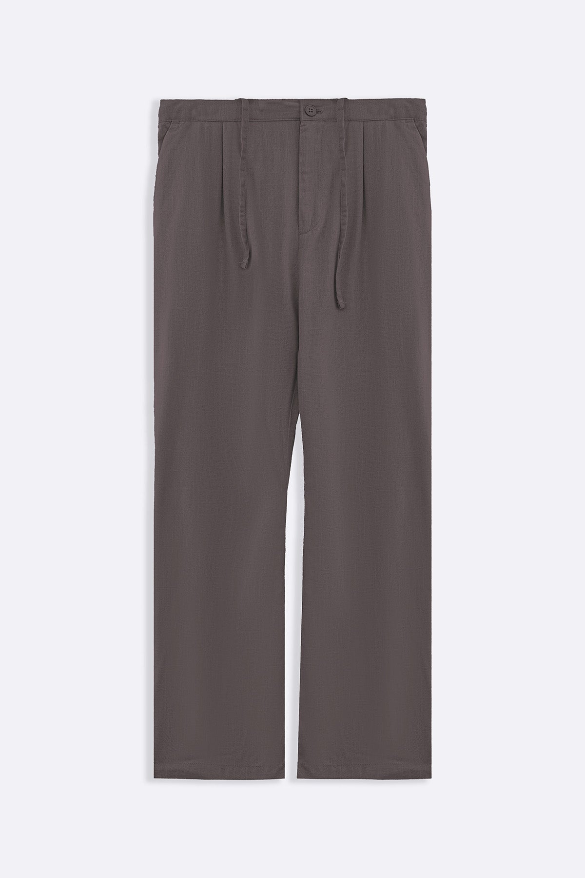 DARK GREY RELAXED TROUSERS