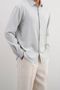 ASH SEERSUCKER BUTTON DOWN SHIRT