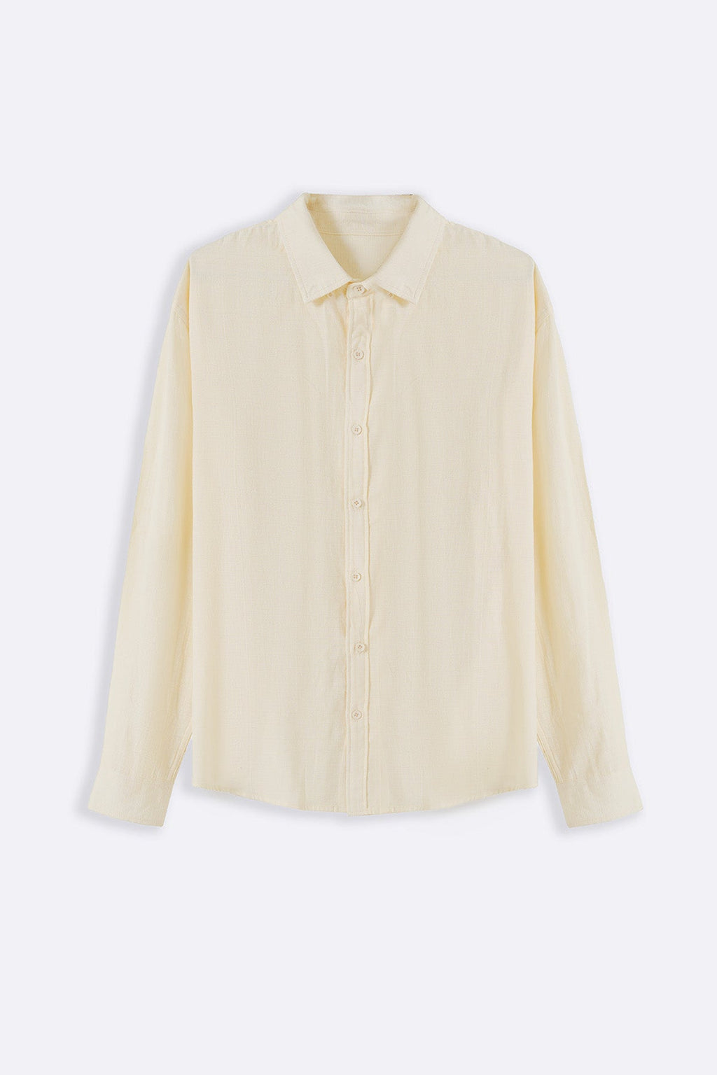 IVORY SLUB COTTON SHIRT