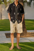 BLACK COLOMBO RESORT SHIRT