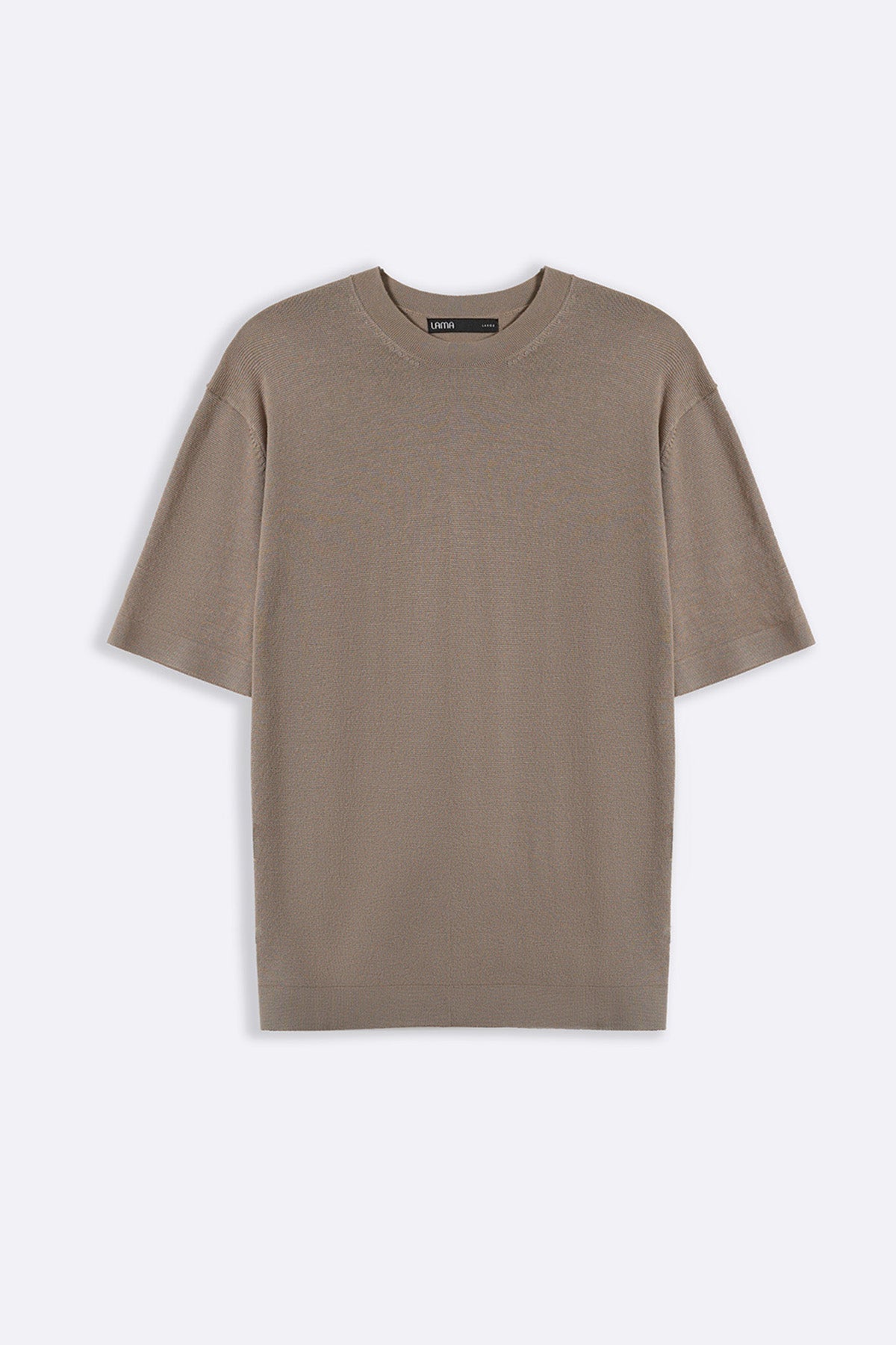 SAND SNUG KNIT TEE