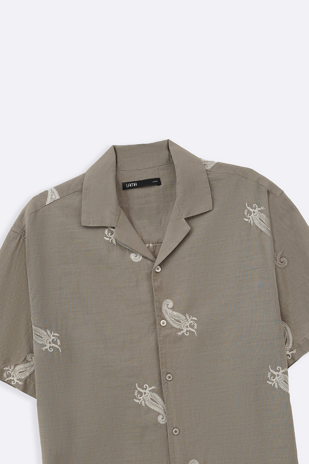 BEIGE DUNE PAISLEY SHIRT