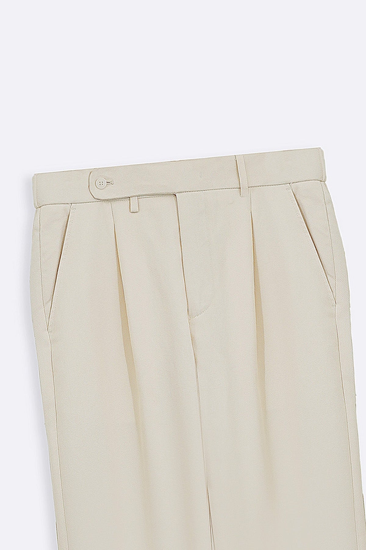 OFF WHITE TAILORED TWILL PANTS