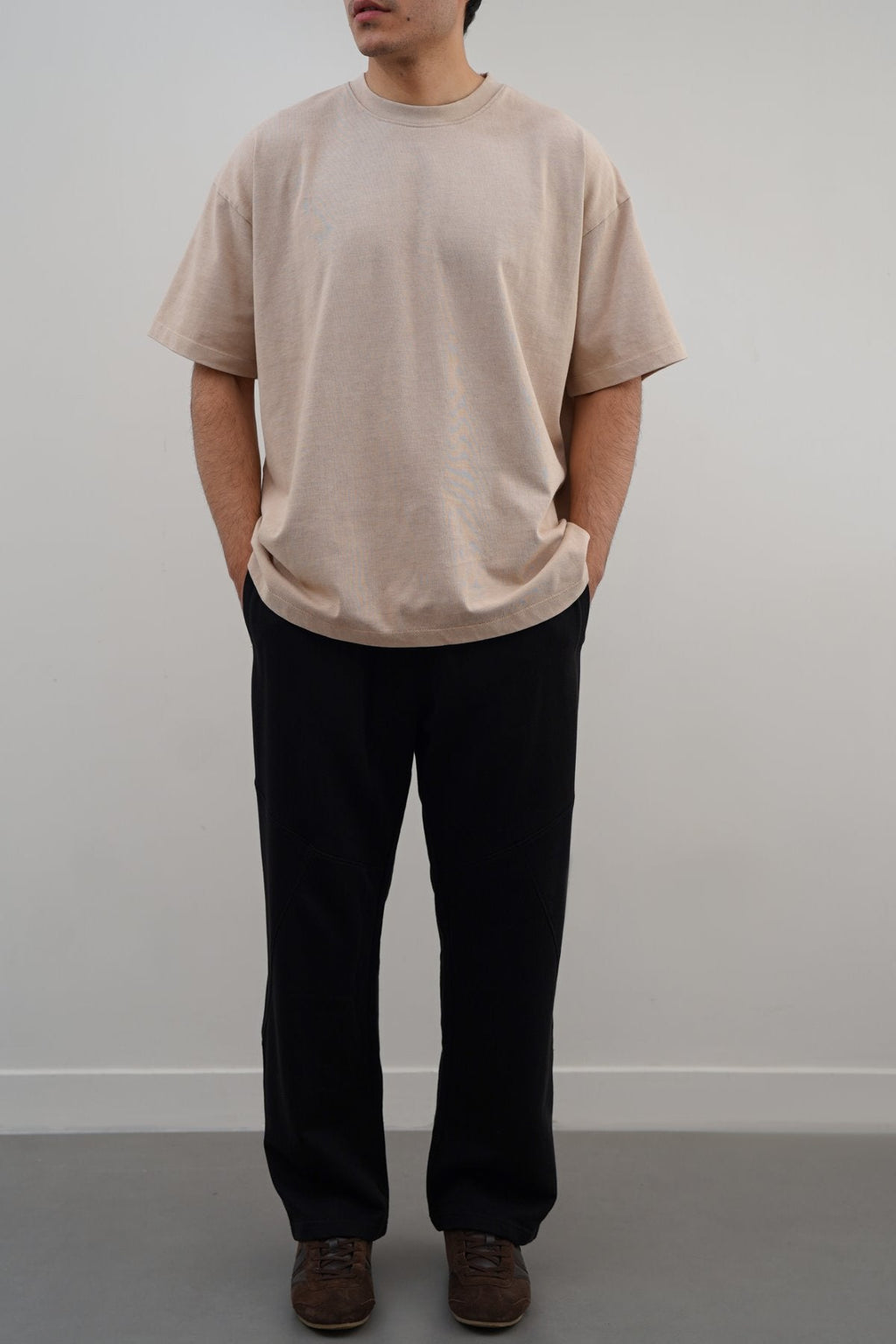 BLACK COTTON COMFORT SWEATPANTS