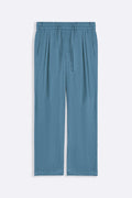 TOURMALINE LINEN BLEND BAGGY PANTS