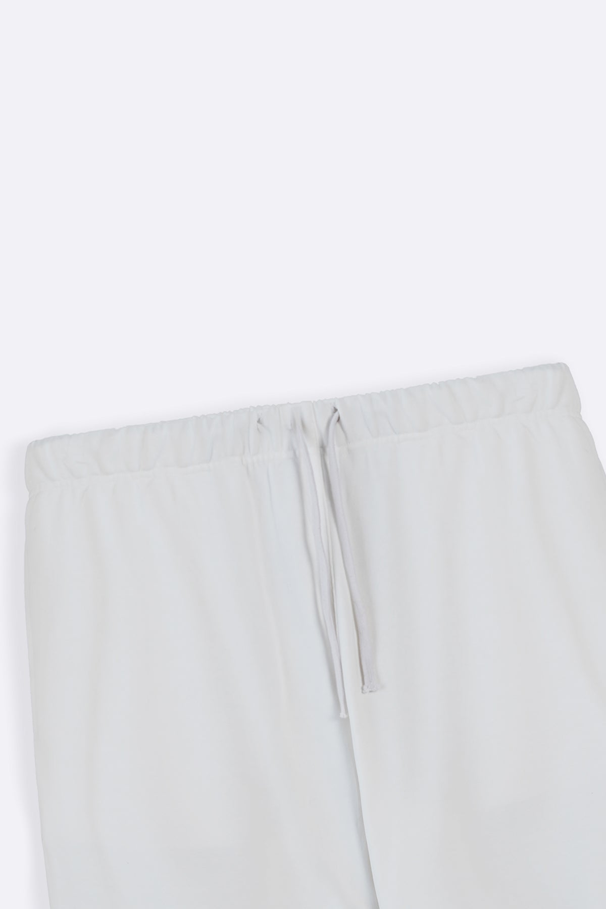WHITE RELAXED SHORTS