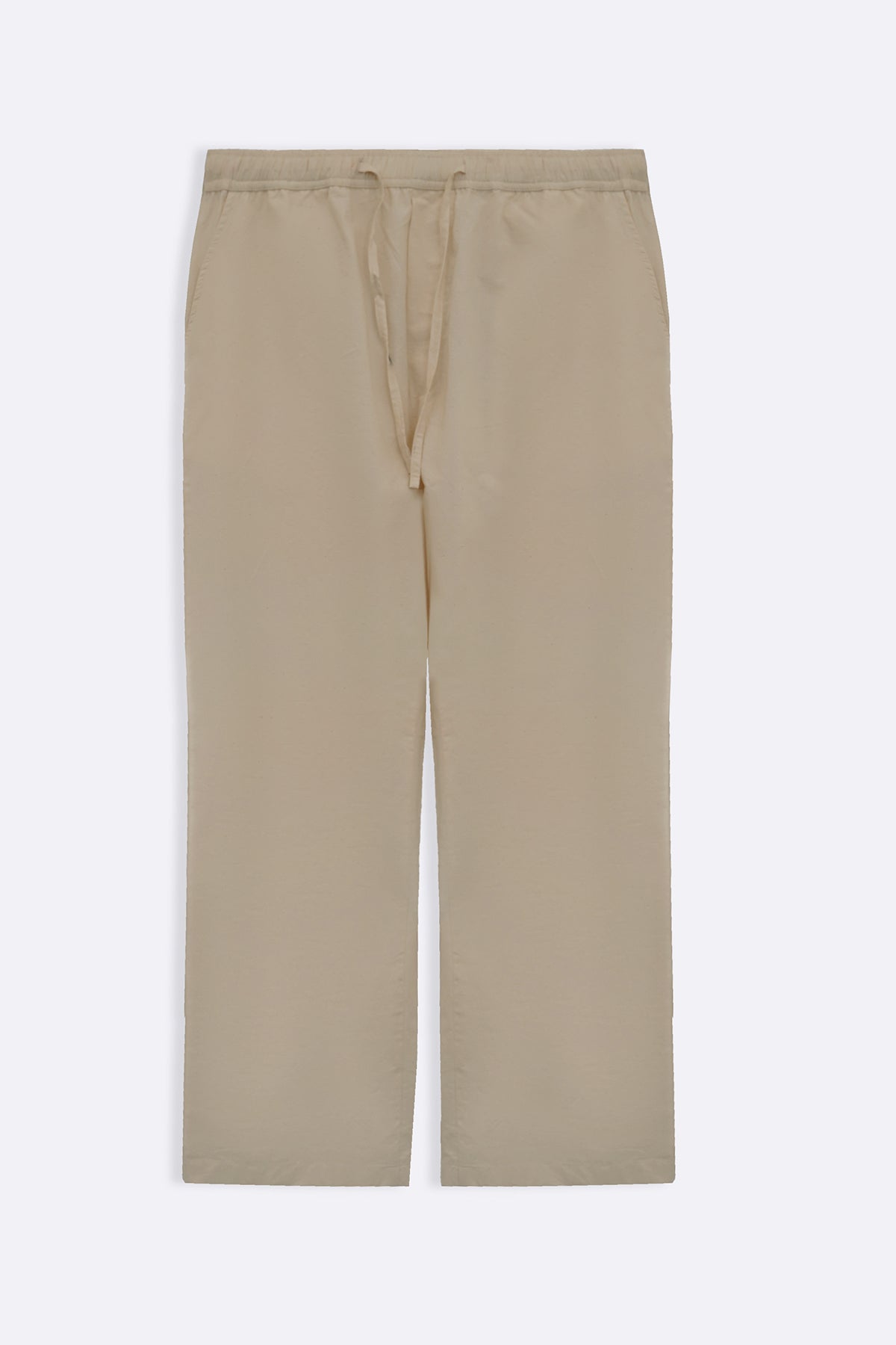 OFF WHITE GEOMETRIC COTTON PANTS