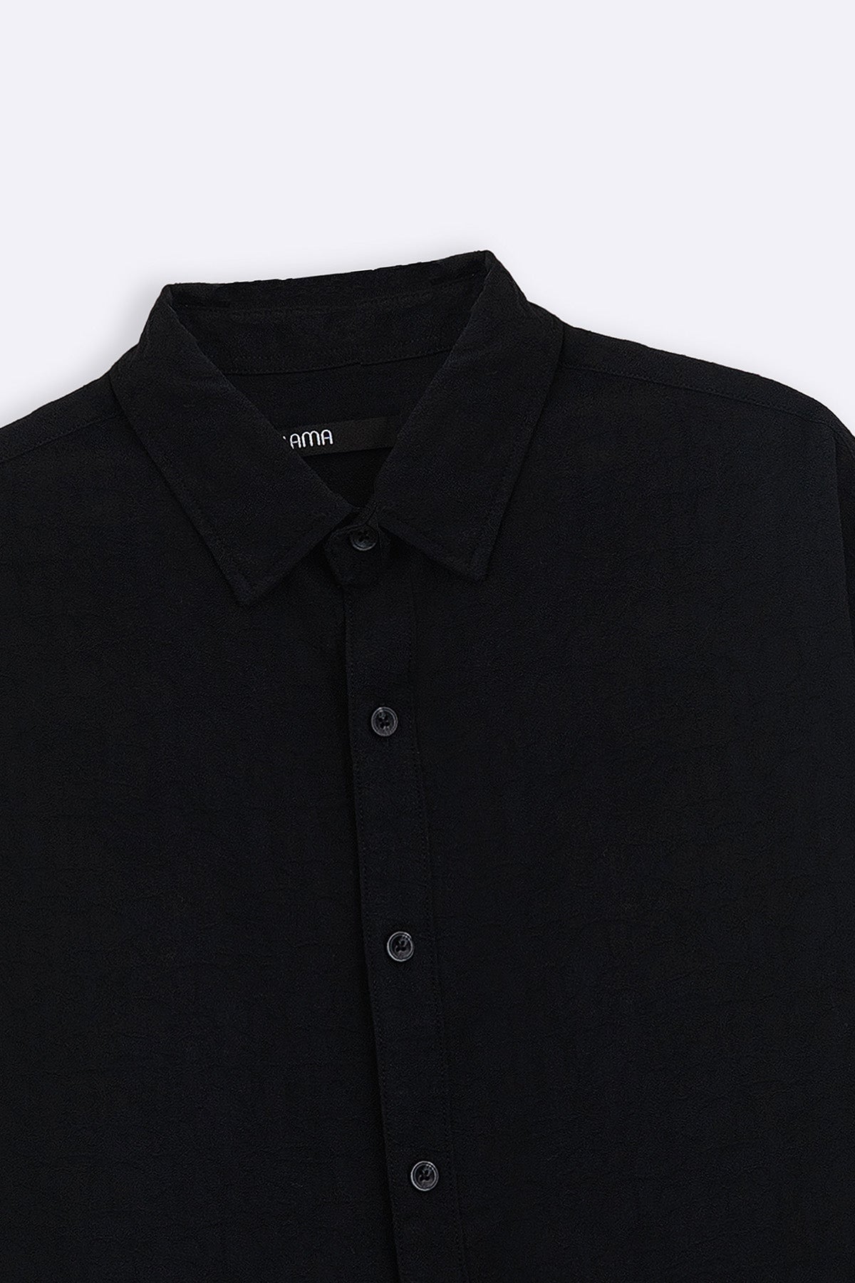 BLACK ABSTRACT JACQUARD SHIRT