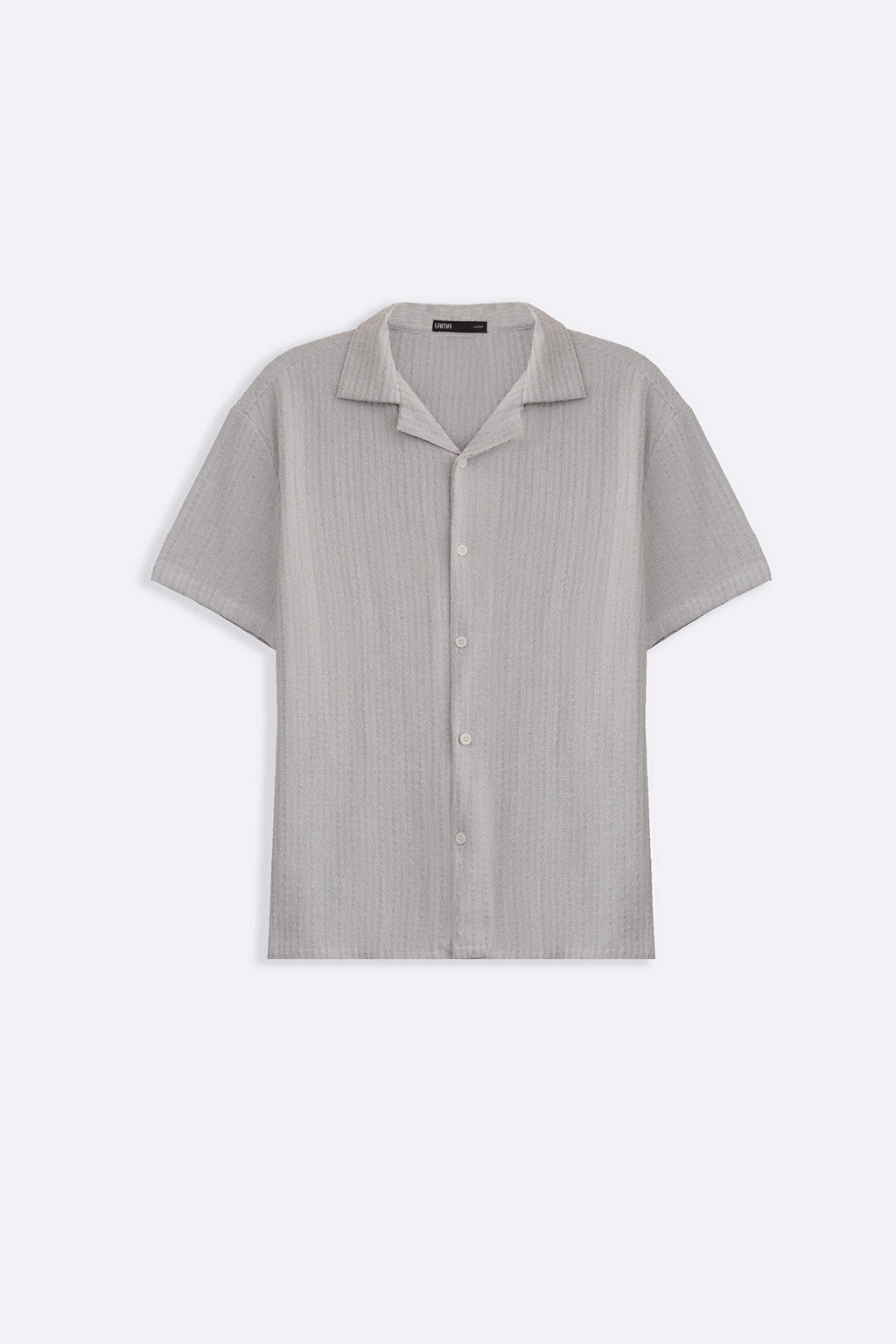 BLUE TEXTURED RESORT SHIRT