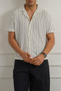 OFF WHITE RELAXED STRIPED SAFARI