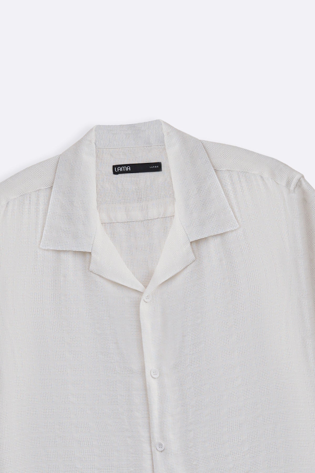 WHITE JACQUARD SUMMER SAFARI