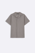 SAND RESORT TEXTURED SHIRT