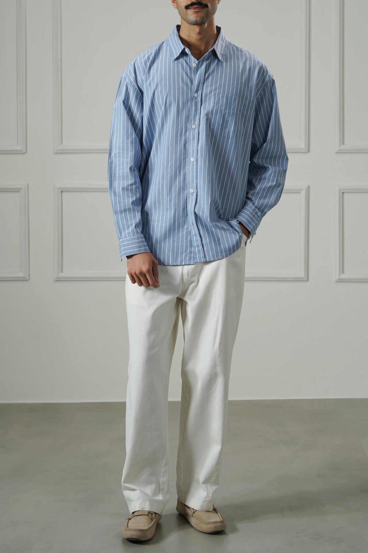 SKY BLUE ALL-DAY SUMMER SHIRT