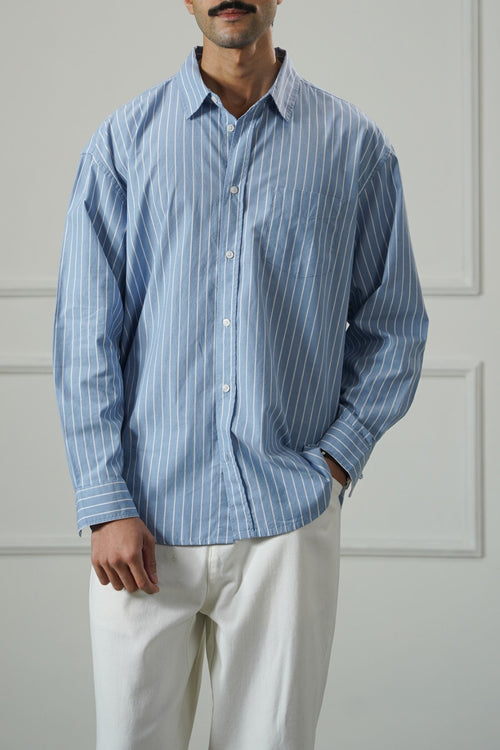 SKY BLUE ALL-DAY SUMMER SHIRT