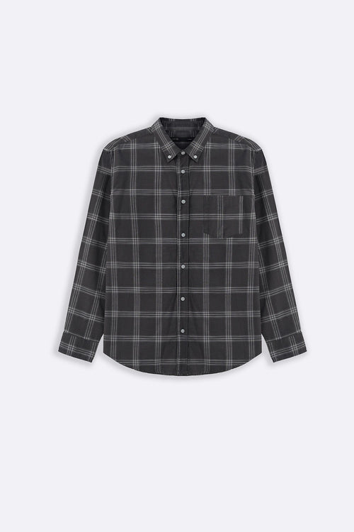 BROWN BOY-NEXT-DOOR COTTON SHIRT