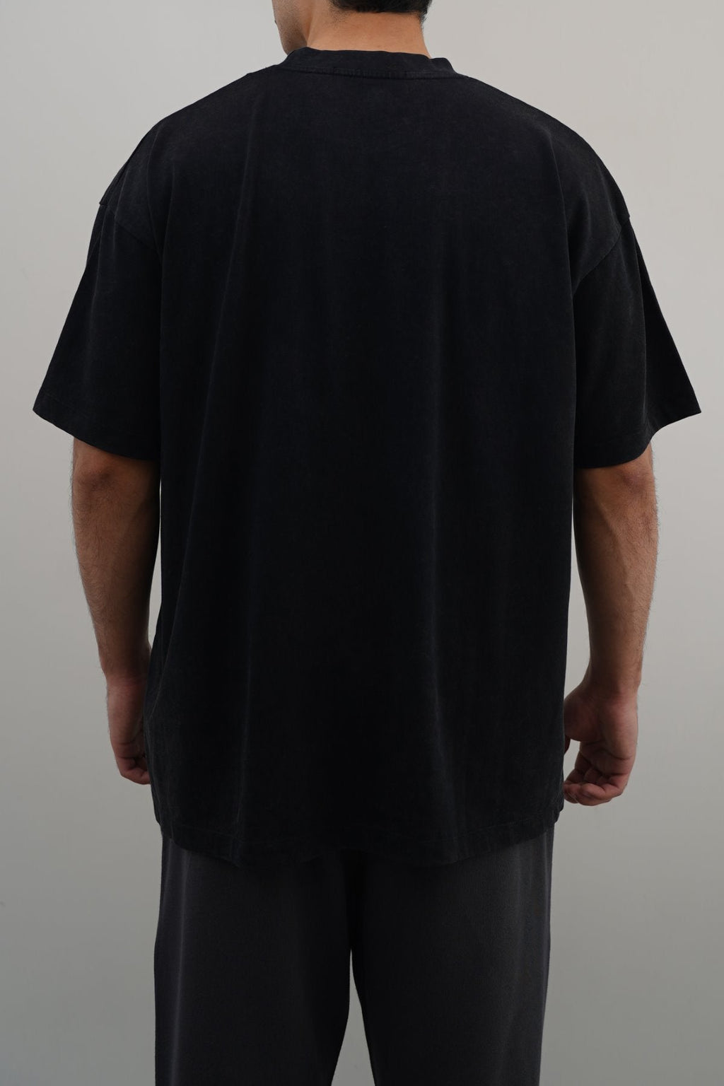 CHARCOAL VINTAGE WASH TEE