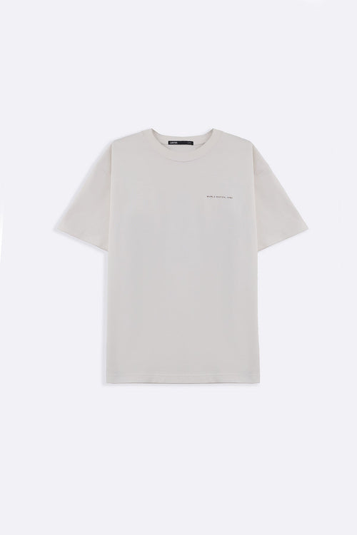 IVORY BUBLI MOTIN TEE