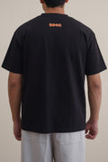 BLACK JALEBI TEE