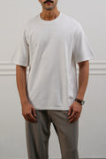 WHITE SUMMER ESSENTIAL TEE