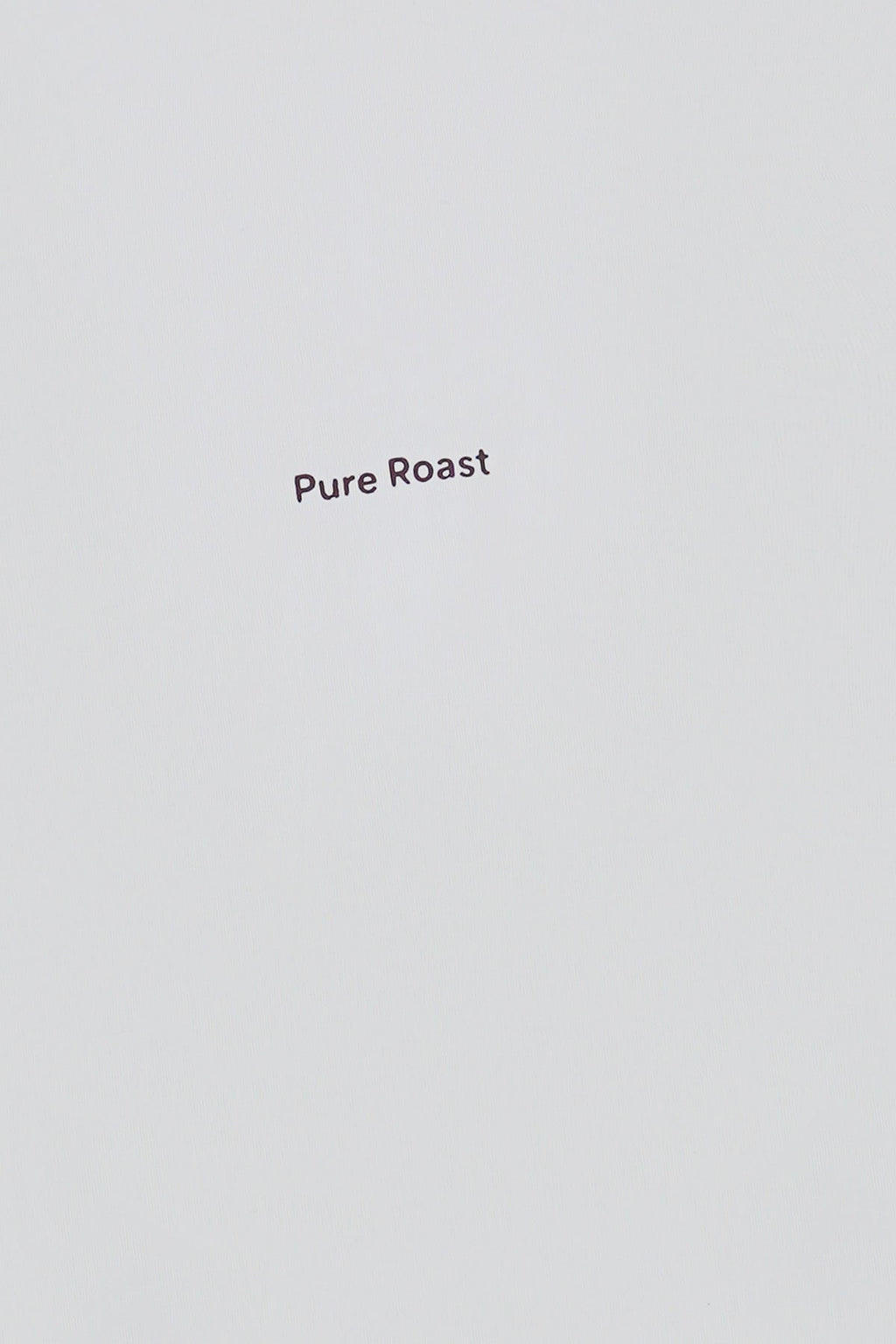 WHITE PURE ROAST CLASSIC TEE