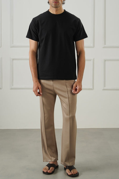 BLACK BASIC SOLID TEE