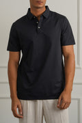 BLACK SUMMER POLO