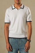 OFF WHITE EASY KNIT POLO