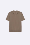BEIGE EVERYDAY KNIT POLO