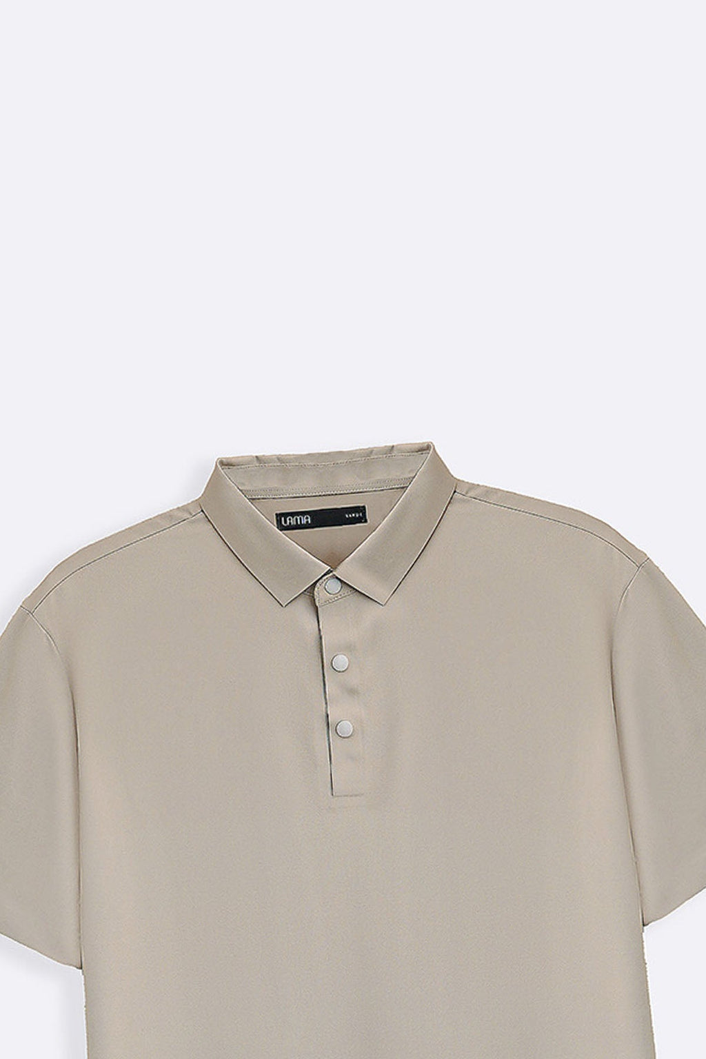 BEIGE SEAMLESS POLO