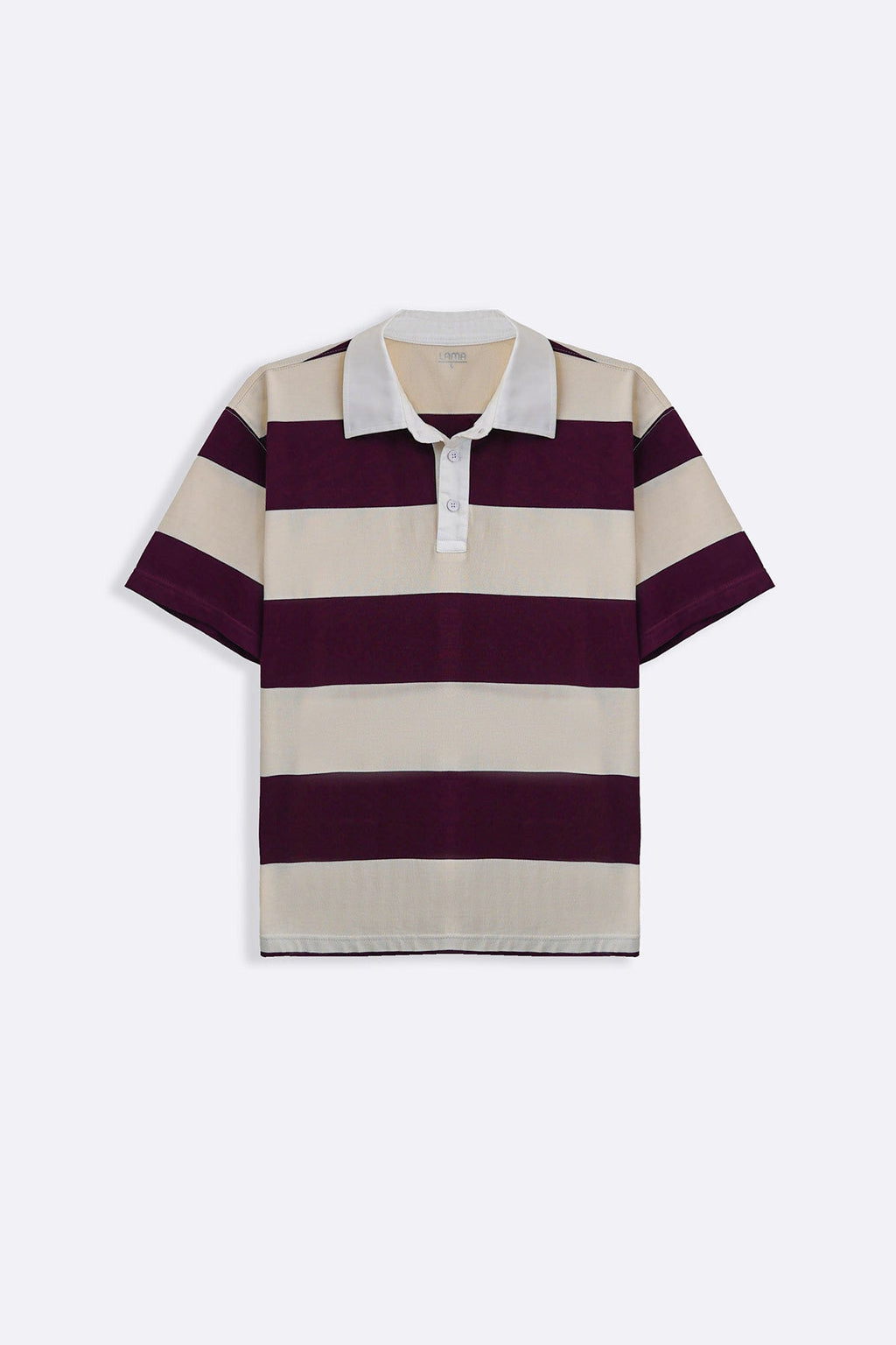 MAROON CLASSIC RUGBY POLO
