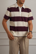 MAROON CLASSIC RUGBY POLO