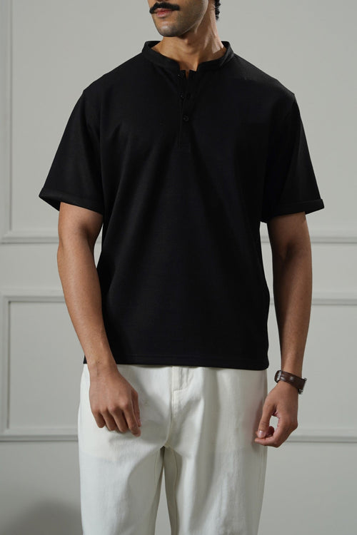 BLACK CAMPUS HENLEY