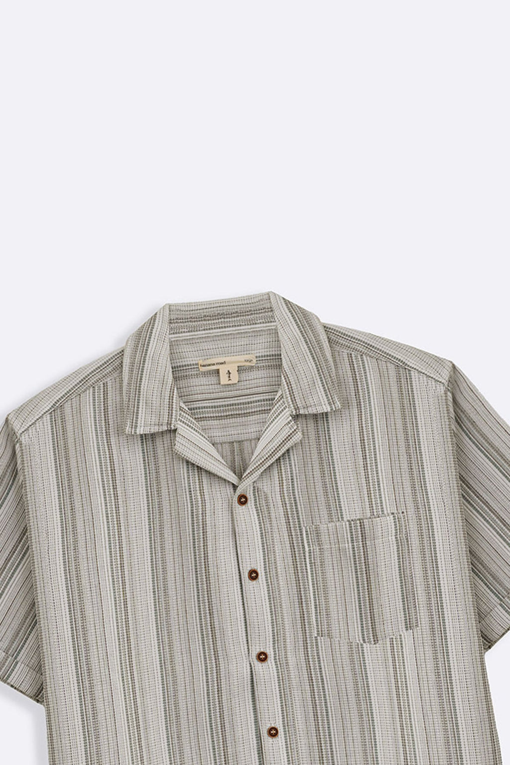 WHITE EVERYDAY STRIPED BUTTON DOWN