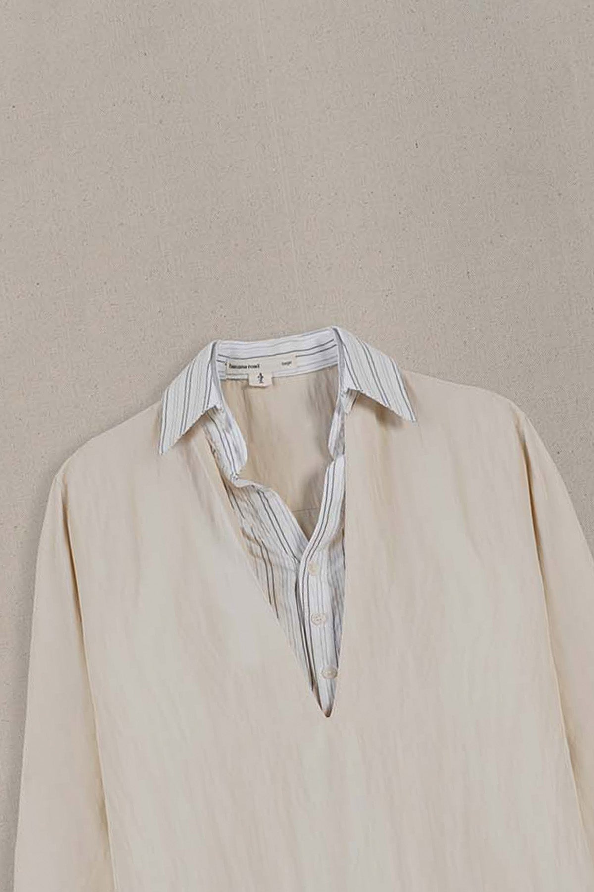 BEIGE HOLIDAY SHIRT
