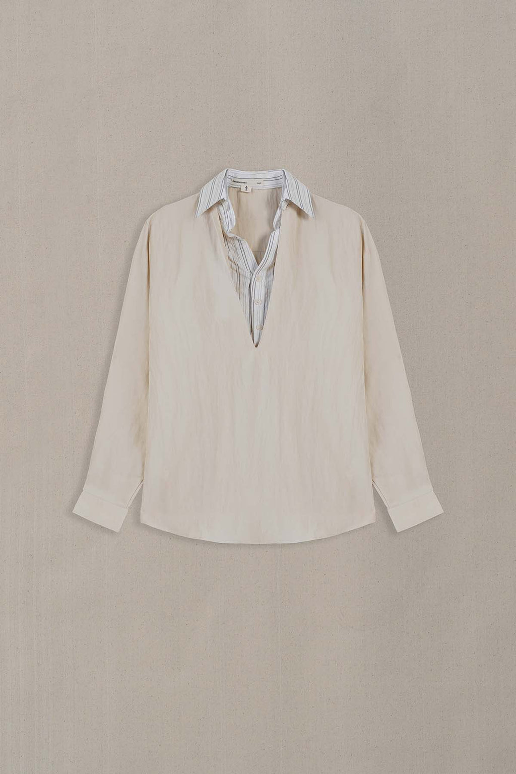 BEIGE HOLIDAY SHIRT