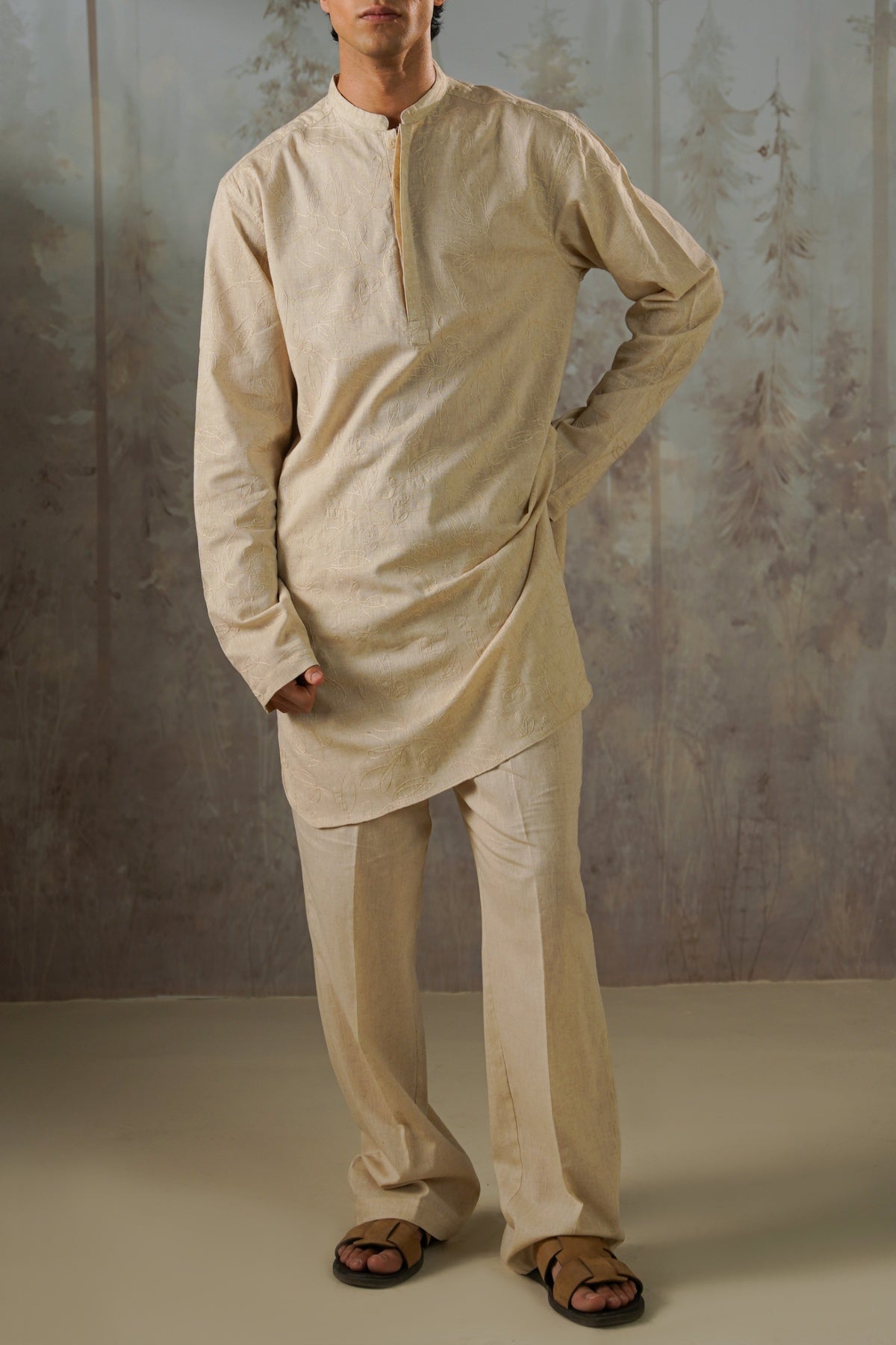 ECRU URBAN THREADWORK SHIRT