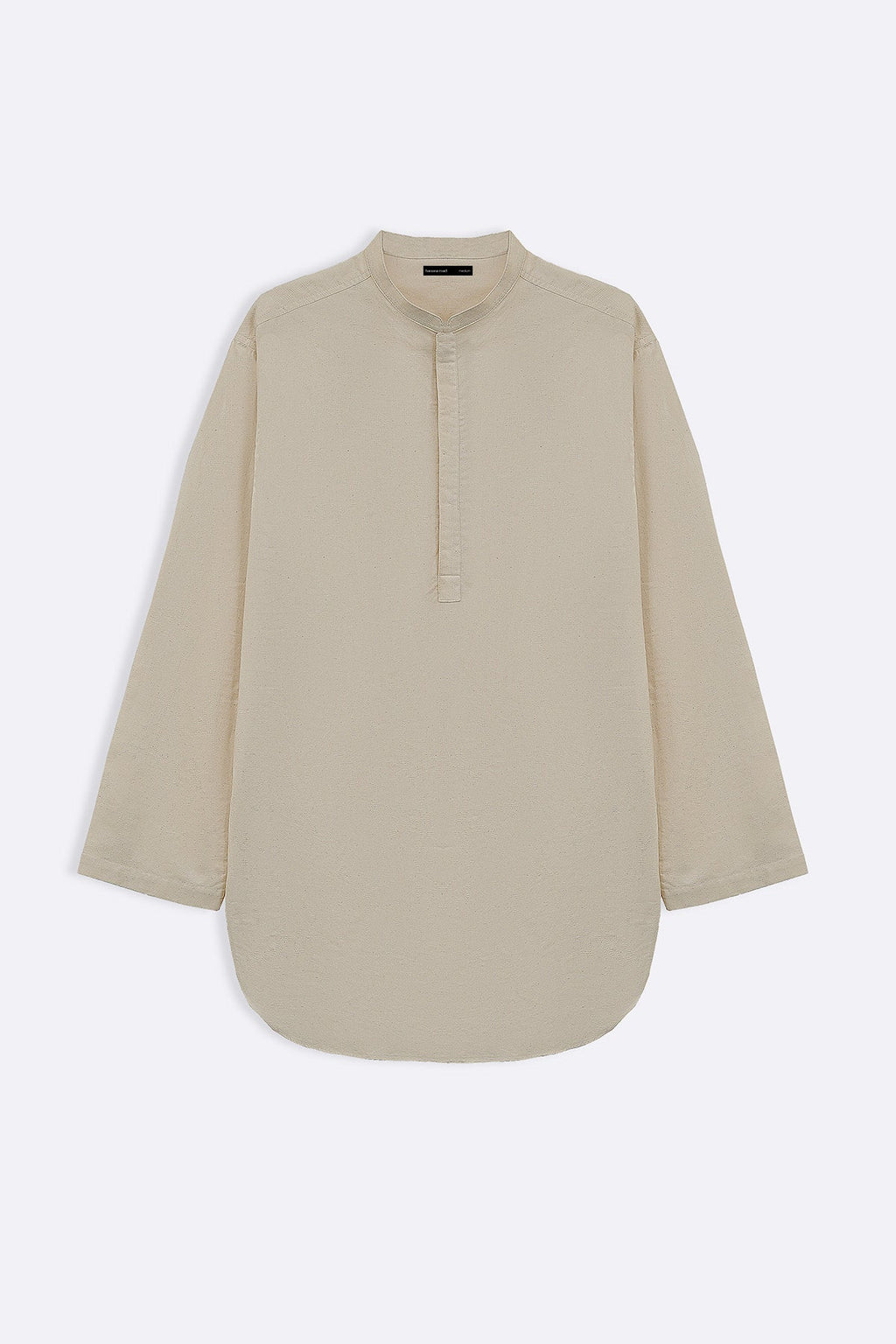 OFF WHITE GEOMETRIC JACQUARD SHORT SHIRT
