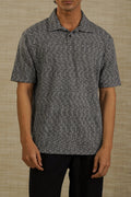GREY LUXE KNIT POLO