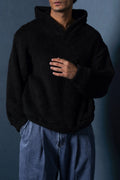 BLACK THE FUR HOODIE