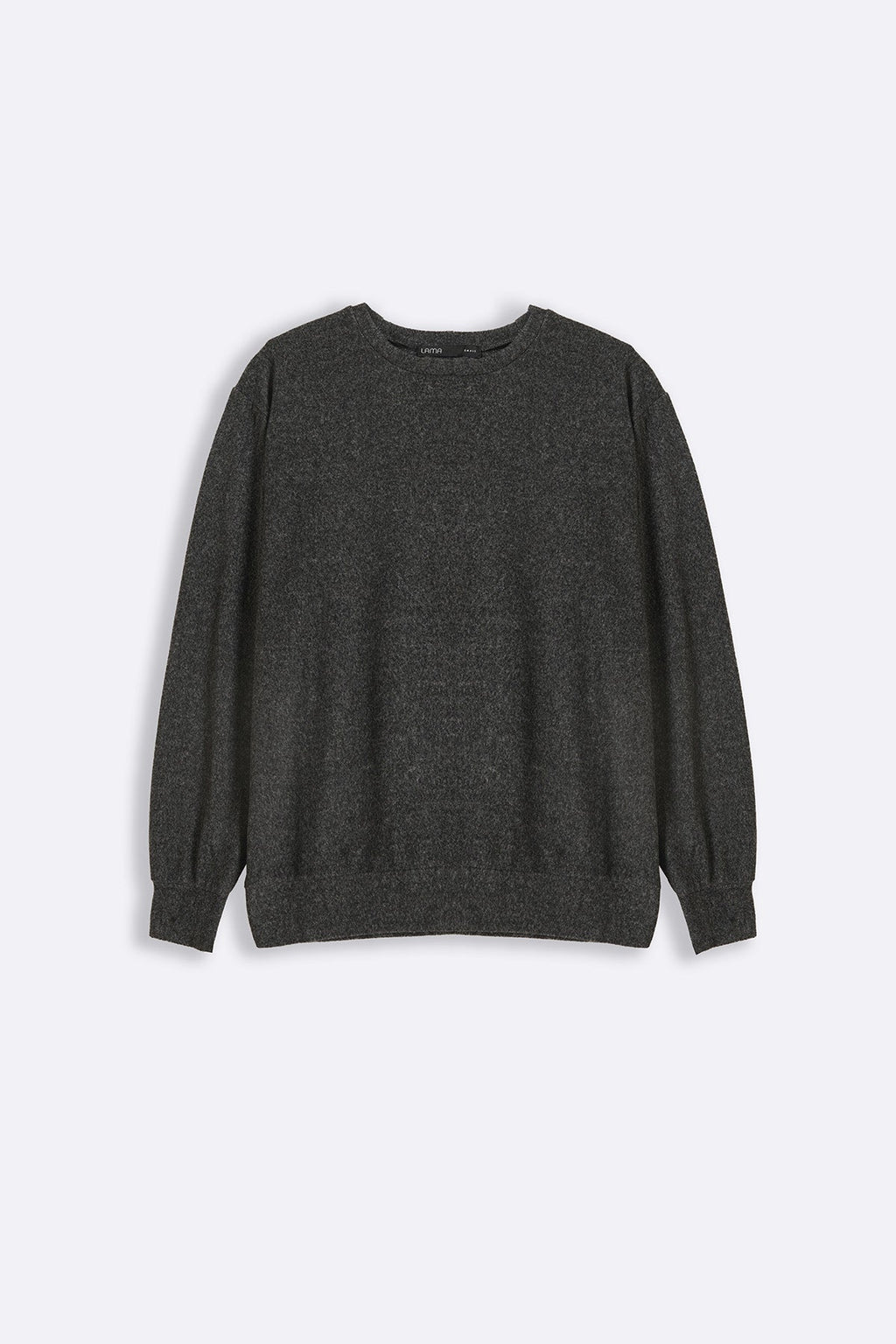 CHARCOAL BASIC SWEATSHIRT