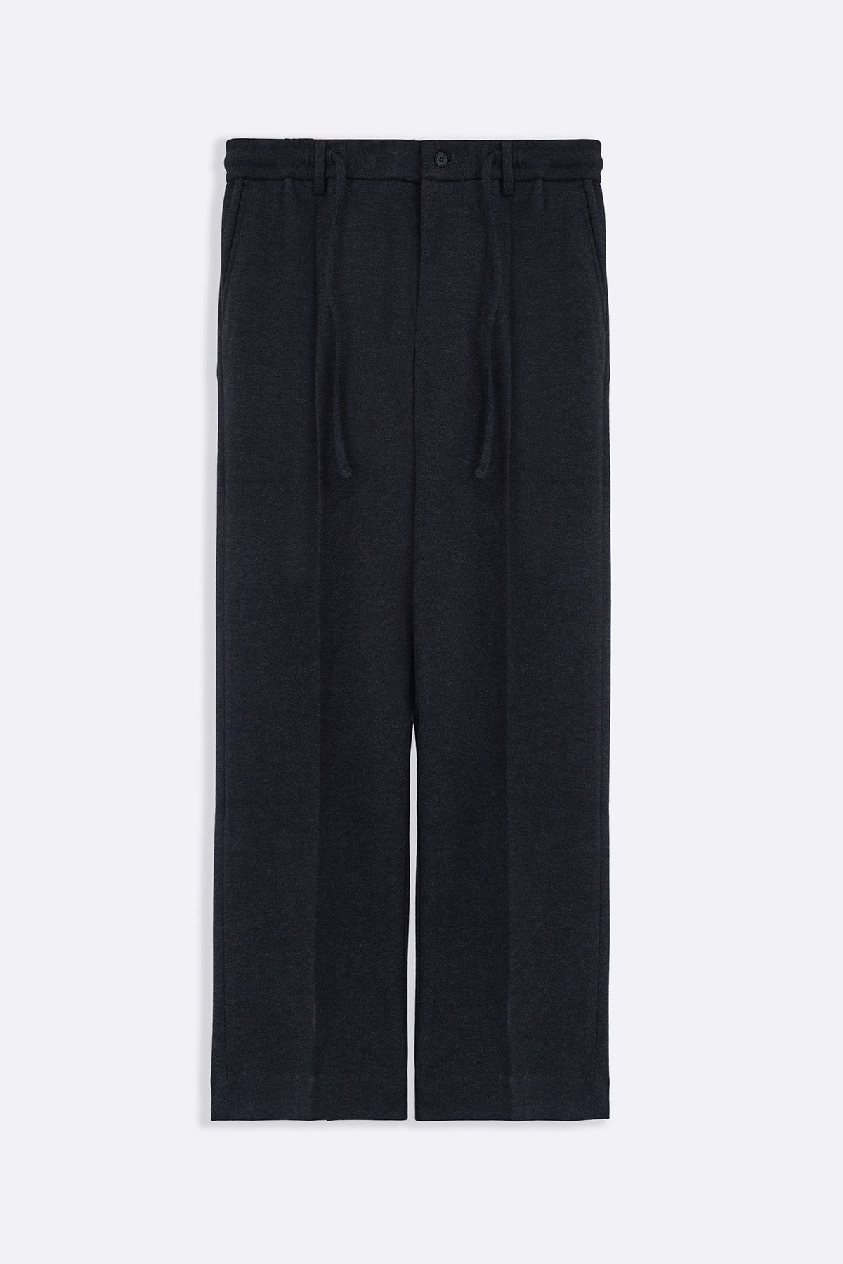 GREY FLANNEL TAILORED PANTS