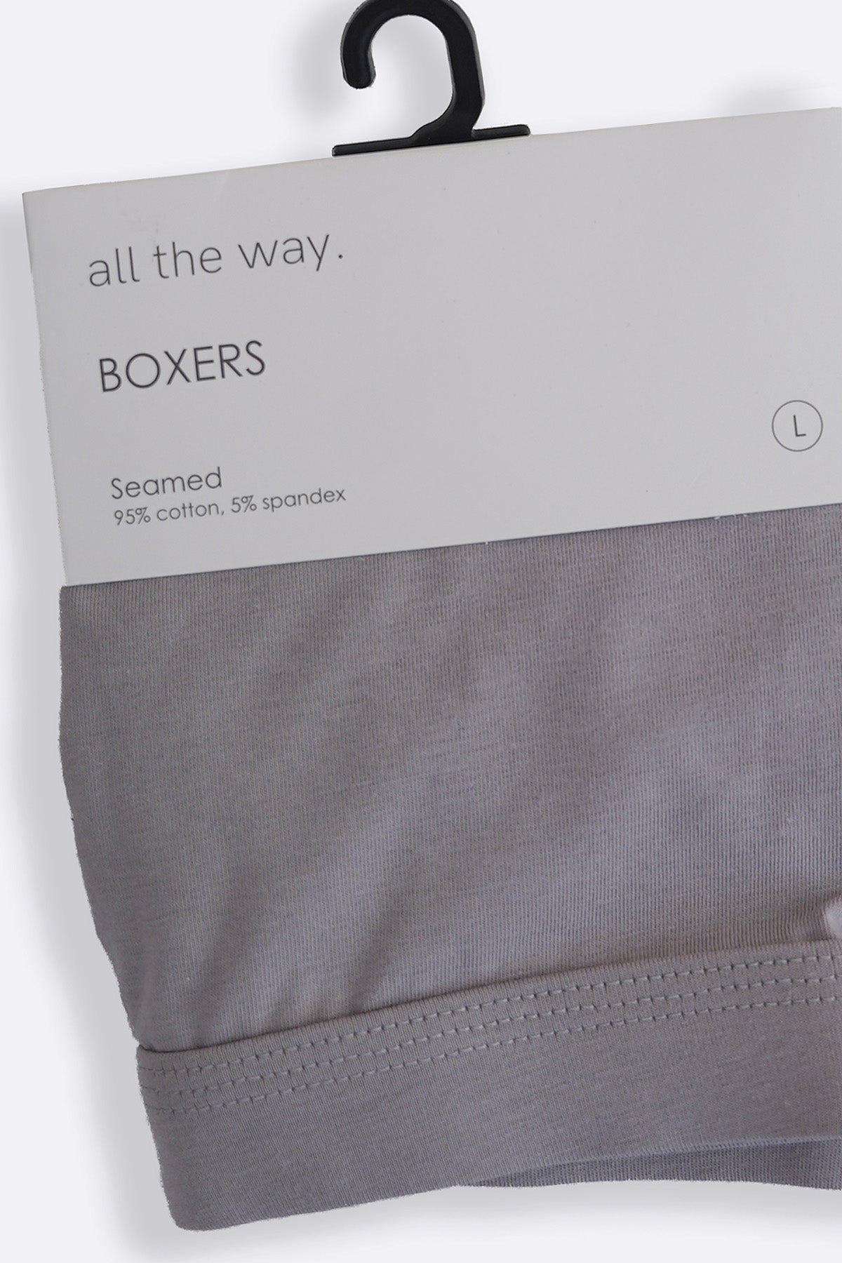 GREY ESSENTIAL BOXERS
