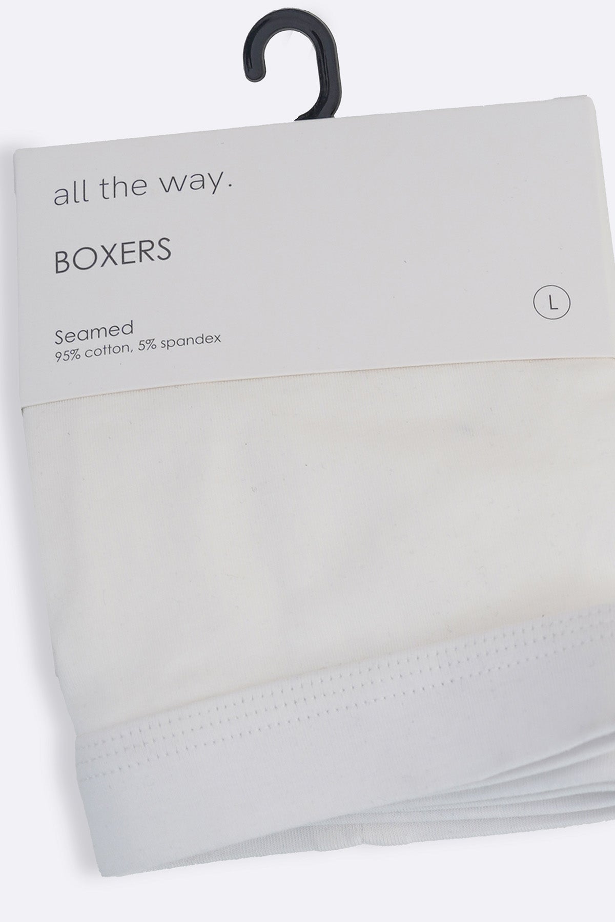WHITE ESSENTIAL BOXERS